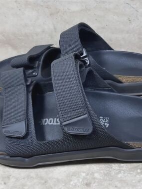 Berkinstock Black Men’s Adjustable Strap Sandals